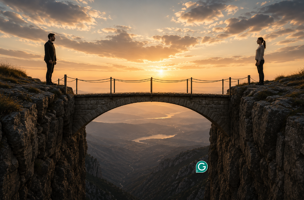 mediator helping bridge workplace conflict and improve communication