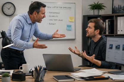 workplace conflict escalating between coworkers due to poor communicatio