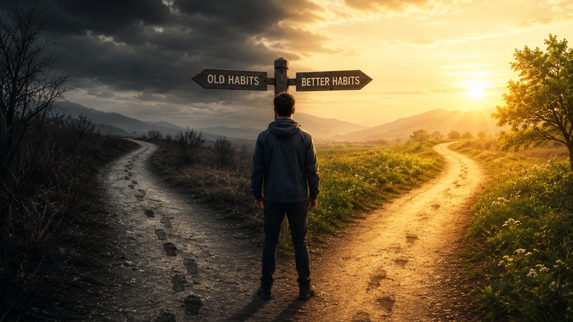 how to change habits by replacing bad habits with better daily behaviors